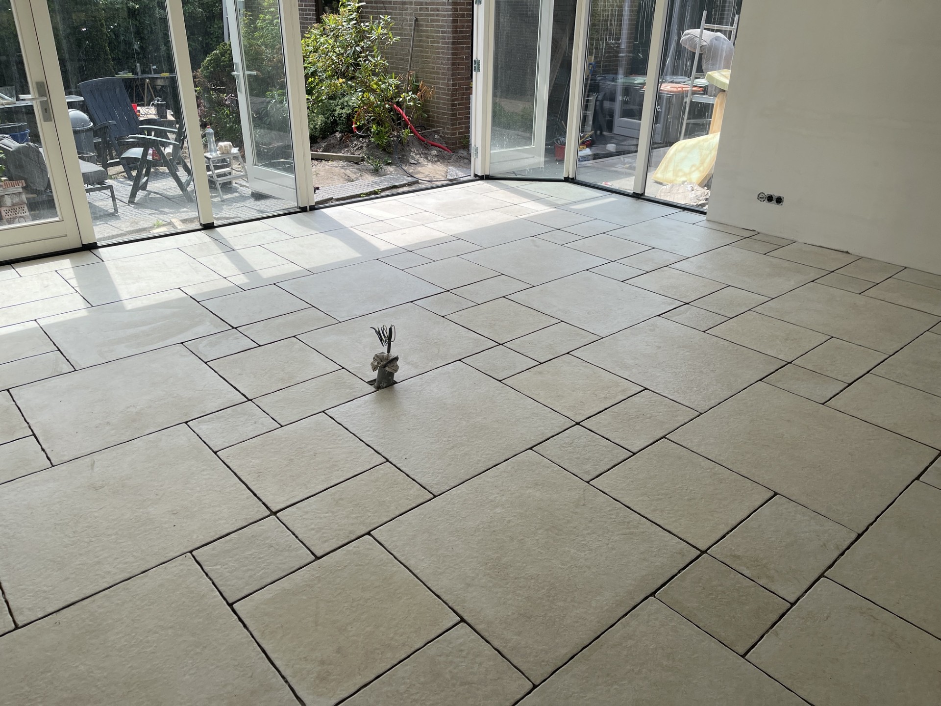 tegels vloer wildverband